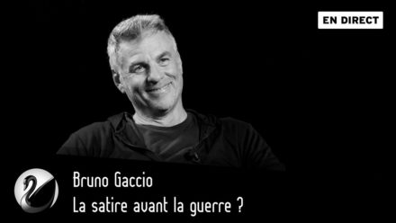 Bruno Gaccio : La satire avant la guerre ?