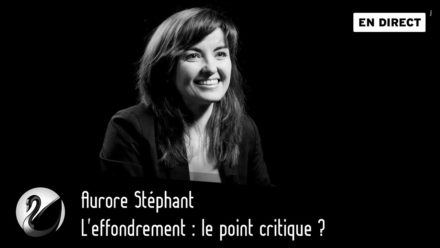 Aurore Stéphant : L’effondrement, le point critique ?